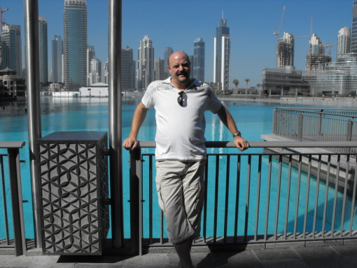 Holger Pommert in Dubai