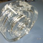 Pumpengehäuse aus Acrylglas Bild 1